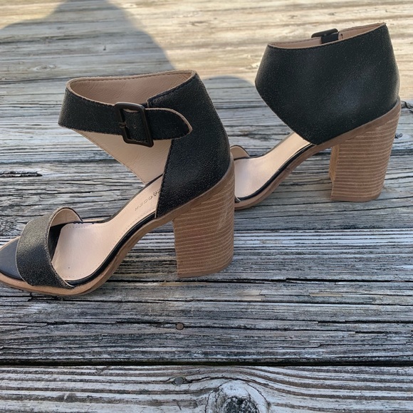 KELSI DAGGER Leather Brooklyn Mayfair Sandals 71/2 - Picture 2 of 8